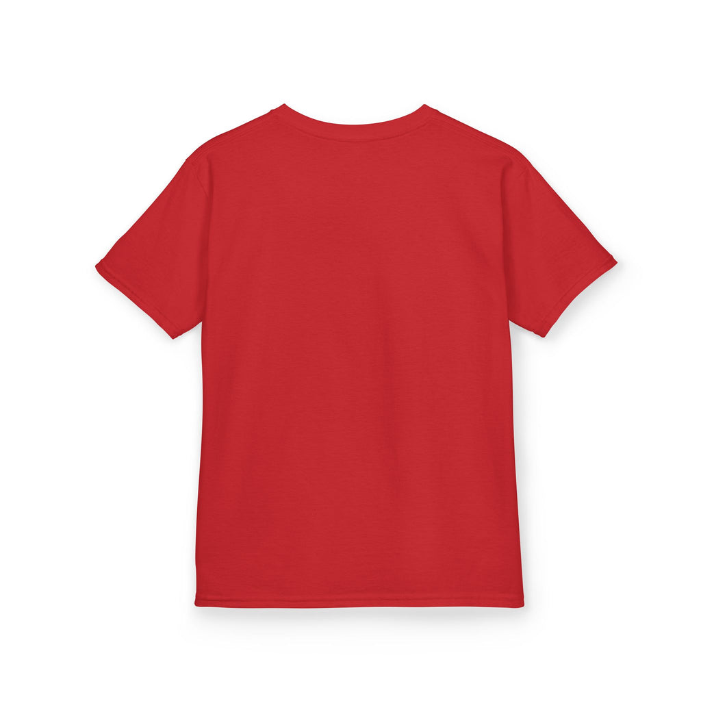 Kids T-Shirt — "Ripped Religion" Script Graphic