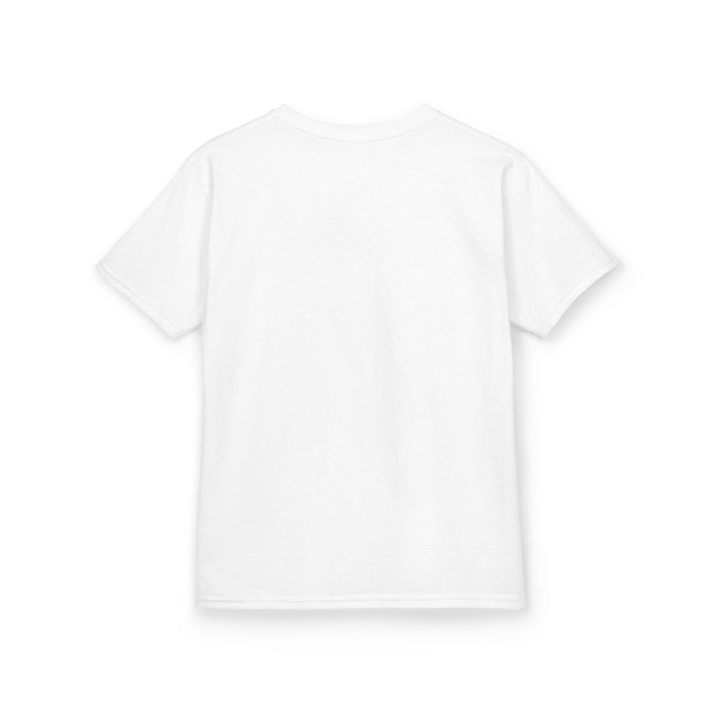 Kids T-Shirt — "Ripped Religion" Script Graphic